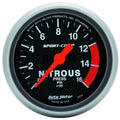 Autometer 2-1/16" 0-1600 PSI Nitrous Pressure Gauge SPORT-COMP | Universal (3374)