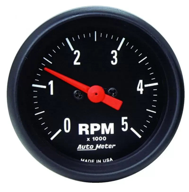 Autometer 2-1/16" 0-5000 RPM Tachometer Gauge Z-SERIES | Universal (2697)
