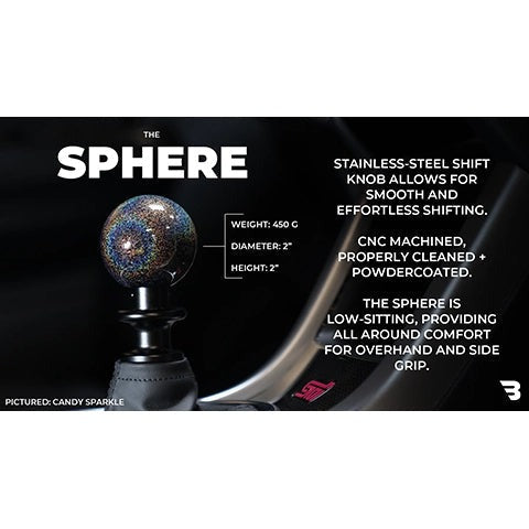 Billetworkz Cosmic Space Shift Knob - 6 Speed Toyota GR86 Engraving | 2022-2023 Toyota GR86 (BW-KNB-GR86-SGR86)