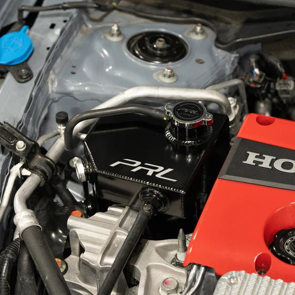 PRL Baffled Coolant Expansion Tank | 16-21 Civic 1.5T / 17-25 Civic Type-R / 24+ Integra Type-S (PRL-EXPTNK)