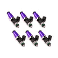 Injector Dynamics 1340cc Injectors - 60mm Length - 14mm Purple Top - 14mm Lower O-Ring Set of 6 (1300.60.14.14.6)