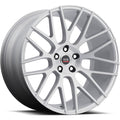 Spec-1 Wheels SPL-001 Silver w/ Machined Spoke Faces 24x10 | 5x127 (SPL20124104020SB-DT-5X127)