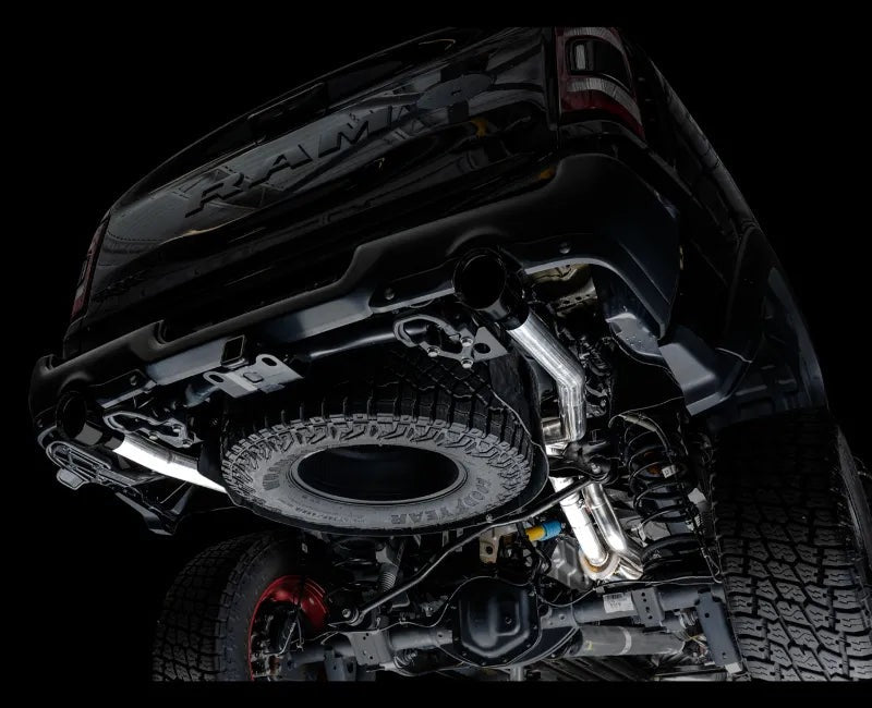 AWE 0FG Catback Exhaust for RAM TRX - Diamond Black Tips (3015-33005)