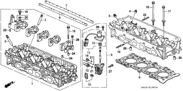 Honda OEM Valve Stem Seal | 1988-2023 Honda Civic (12211-PZ1-004)