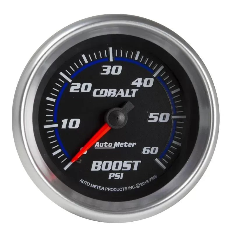 Autometer 2-5/8" 0-60 PSI Boost Gauge Cobalt | Universal (7905)