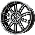 Drag Wheels DR62 Gunmetal Gray 17x7.5 | 5x100/5x114.3 (DR621775054573GM1)