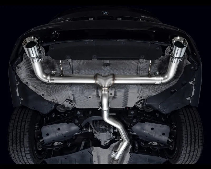 AWE Track Edition Axleback Exhaust for BMW G2X 330i/430i - Chrome Silver (3020-32429)