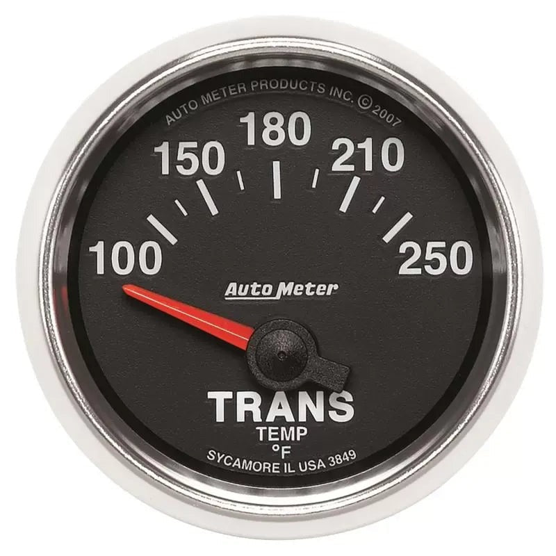 Autometer 2-1/16" 100-250 °F Transmission Temp Gauge GS | Universal (3849)