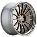 HRE Performance Wheels C109 Satin Bronze Center w/ Polished Clear Outer & Gloss Silver Inner 20x9 | 5x120 (C109-20951203503SB)