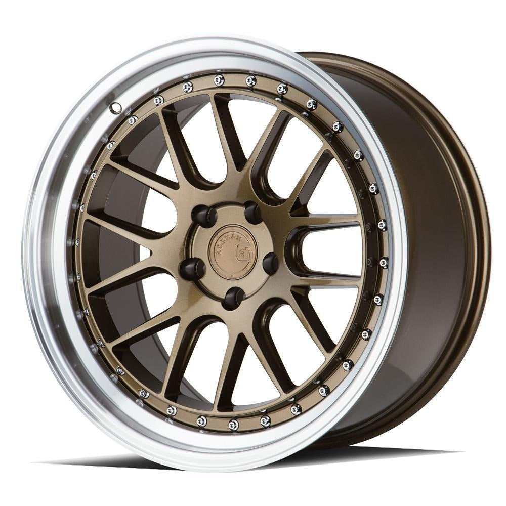 AodHan Wheels DS06 Bronze w/ Machined Lip 19x11 | 5x114.3 (DS61911511415BZ)