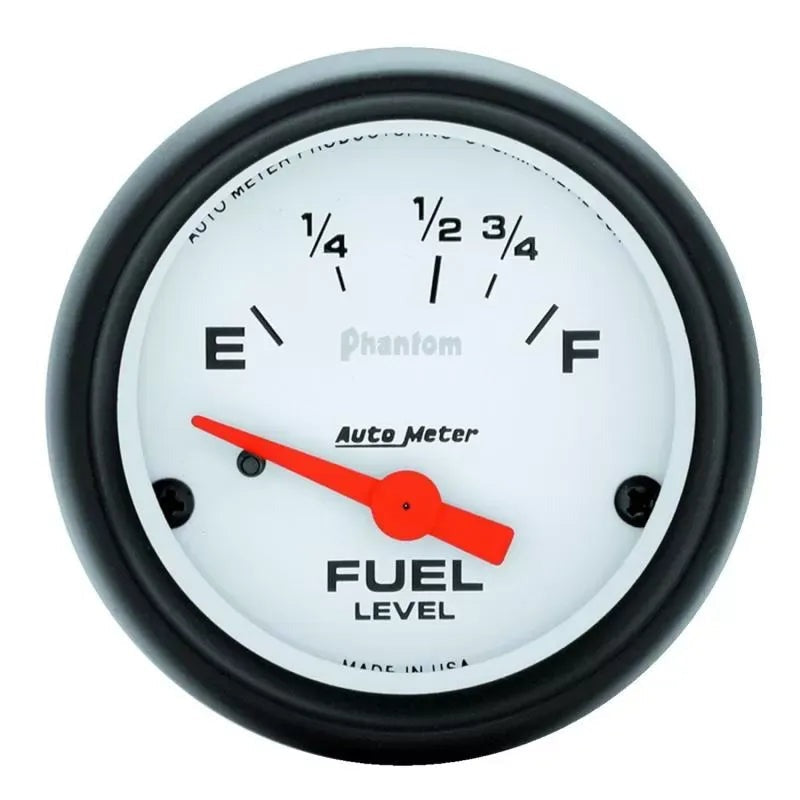 Autometer 2-1/16" 16-158 Ω Fuel Level Gauge Phantom | Universal (5718)