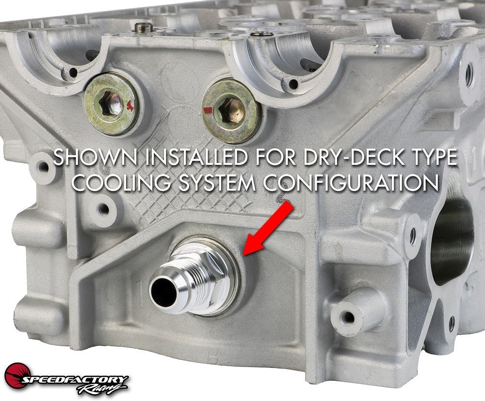 SpeedFactory Racing Billet M28 to -10AN Adapter Fitting (SF-02-022)