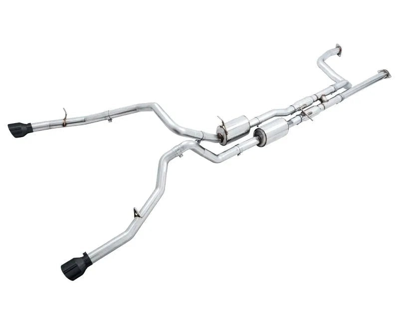 AWE 0FG Catback Exhaust for RAM TRX - Diamond Black Tips (3015-33005)