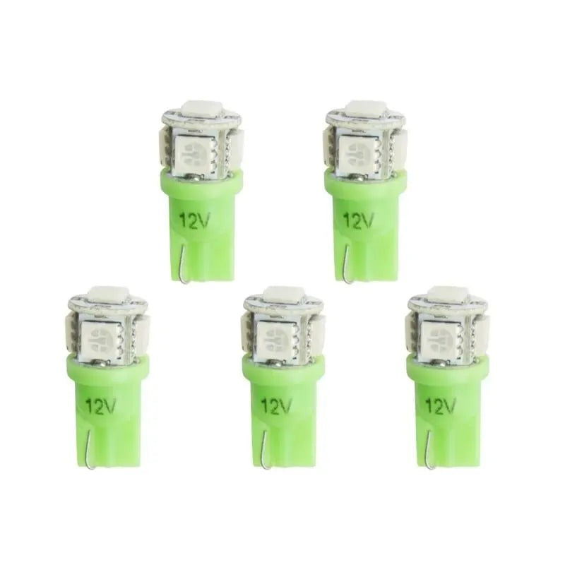 Autometer T3 Wedge Led Bulb GREEN | Universal (3285-K)
