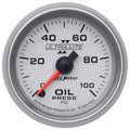 Autometer 2-1/16" 0-100 PSI Oil Pressure Gauge ULTRA-LITE II | Universal (4953)