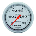 Autometer 2-5/8" 0-100 PSI Fuel Pressure Gauge ULTRA-LITE | Universal (4463)