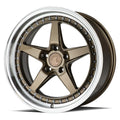 AodHan Wheels DS05 Bronze w/ Machined Lip 18x9.5 | 5x114.3 (DS51895511415BR)