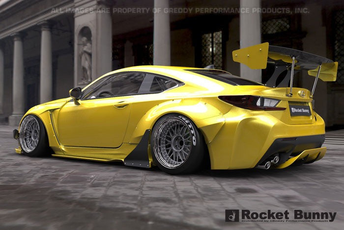 GReddy Rocket Bunny Side Skirts | 2015-2025 Lexus RC F (17010253)