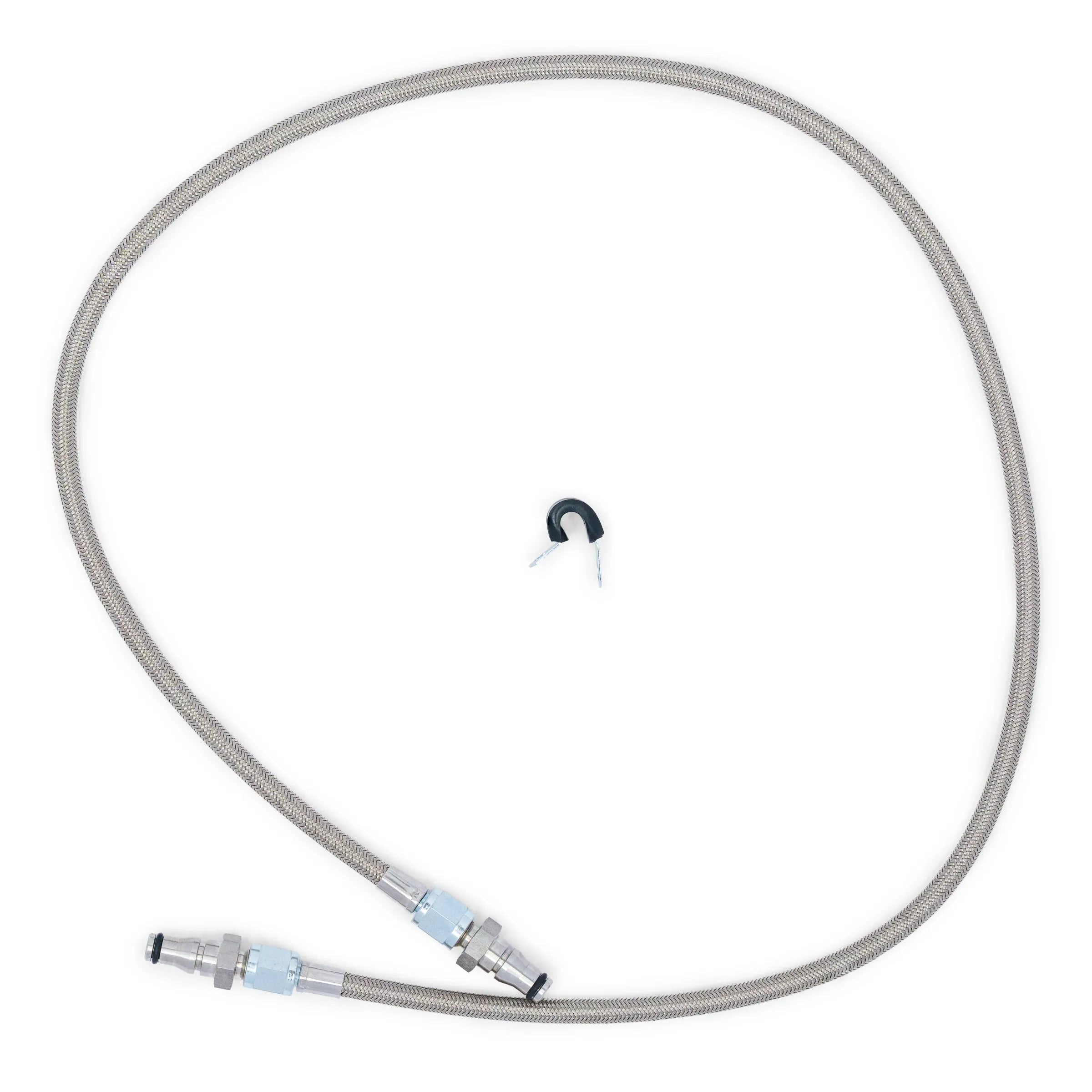 MAP Stainless Braided Clutch Line Kit | 2023+ Honda Civic Type R (HDAXIR-CLK-SS)