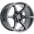Kansei Wheels Tandem Gloss Gunmetal Gray 19x9.5 | 5x114.3 (K11G-199512+22)
