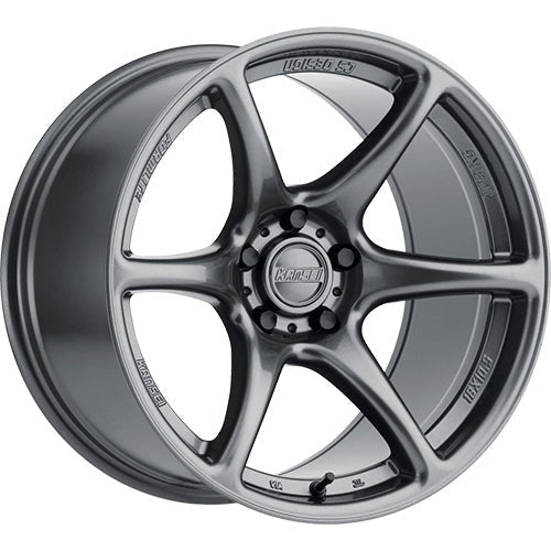 Kansei Wheels Tandem Gloss Gunmetal Gray 19x9.5 | 5x114.3 (K11G-199512+22)
