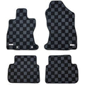 P2M Front + Rear Race Floor Mats - Dark Grey | 2022+ Subaru WRX (P2-CPTVBFFRDG-TP)