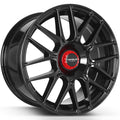 Versus Racing VS22 Black w/Red Center 17x8 | 4x100/4x114.3 (VS221788H/114.3+40BLACK/RED)