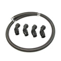 SpeedFactory Racing Tucked Radiator -16 AN Hose and Fitting Kit | 1994-2001 Acura Integra, 2000-2009 Honda S2000, and 1988-2000 Honda Civic (SF-06-048)
