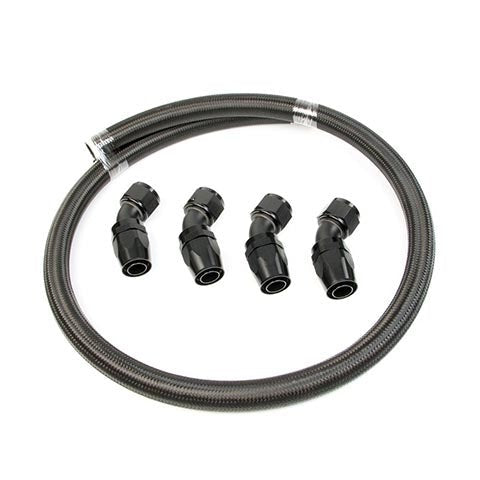 SpeedFactory Racing Tucked Radiator -16 AN Hose and Fitting Kit | 1994-2001 Acura Integra, 2000-2009 Honda S2000, and 1988-2000 Honda Civic (SF-06-048)