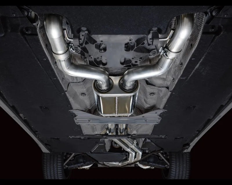 AWE Track Edition Exhaust for Audi C8 S6/S7 - Diamond Black Tips (3020-43109)