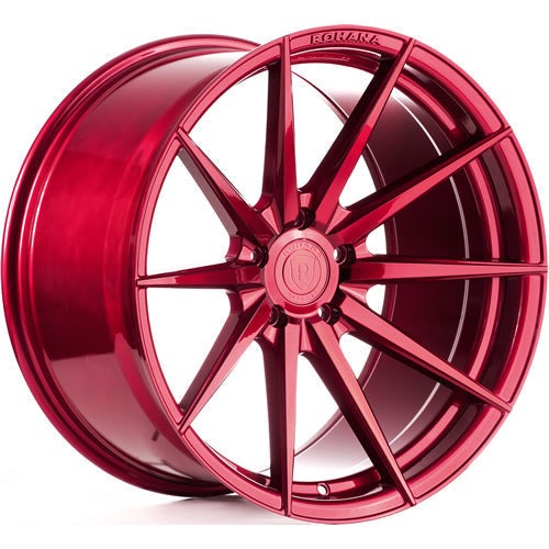 Rohana Wheels RFX1 Gloss Red 20x10 | 5x114.3 (RFX120105114R40)