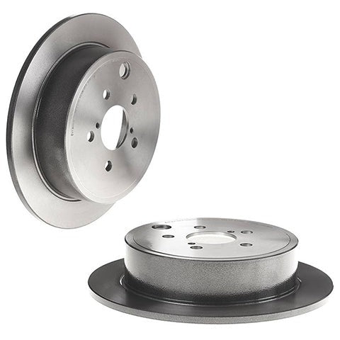 Brembo OEM Equivalent Rear Brake Rotor | 2008-2014 Subaru WRX, 2013-2015 Subaru BRZ, and 2010-2014 Subaru Legacy (08.C252.11)