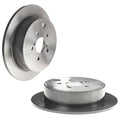 Brembo OEM Equivalent Rear Brake Rotor | 2008-2014 Subaru WRX, 2013-2015 Subaru BRZ, and 2010-2014 Subaru Legacy (08.C252.11)