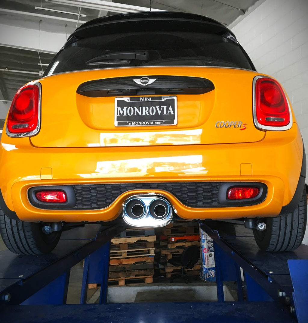 Invidia Q300 Catback Exhaust w/Titanium Tips | 2014-2024 Mini Cooper S (HS14MCSG3T)
