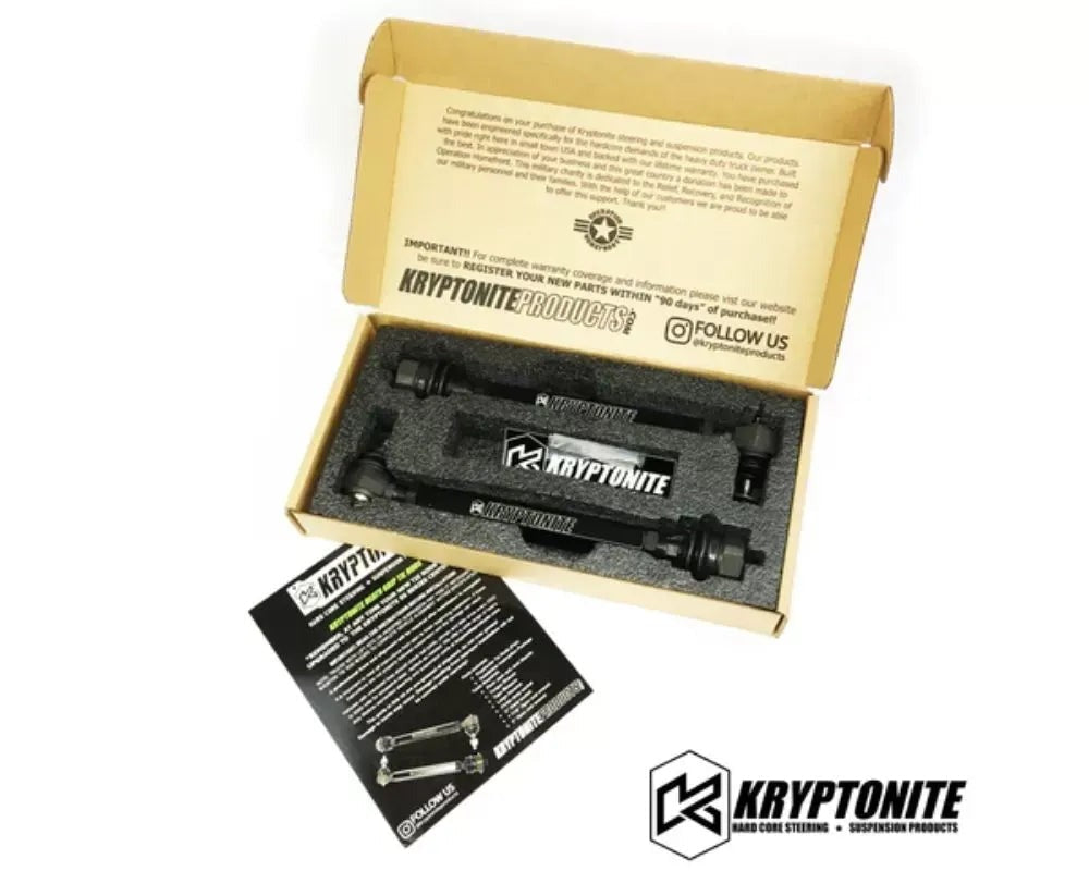 Kryptonite Death Grip Tie Rods | KRTR88