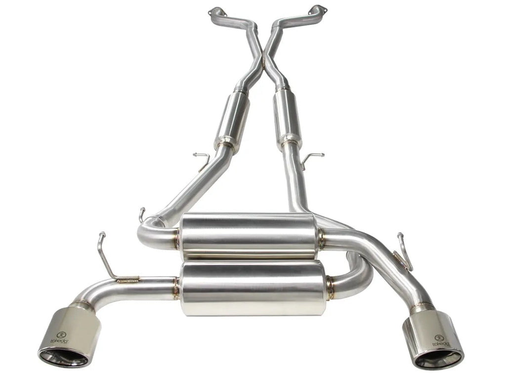 aFe Takeda 2.5" 304 Stainless Steel Cat-Back | 14-16 Infiniti Q60 Coupe 3.7L / 08-13 G37 Coupe 3.7L (49-36103)