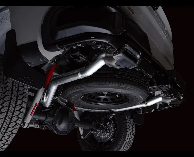AWE 0FG Catback Split Rear Exit Exhaust for 4th Gen Silverado/Sierra 1500 6.2L (With Bumper Cutouts) - OE Tips (3015-31202)