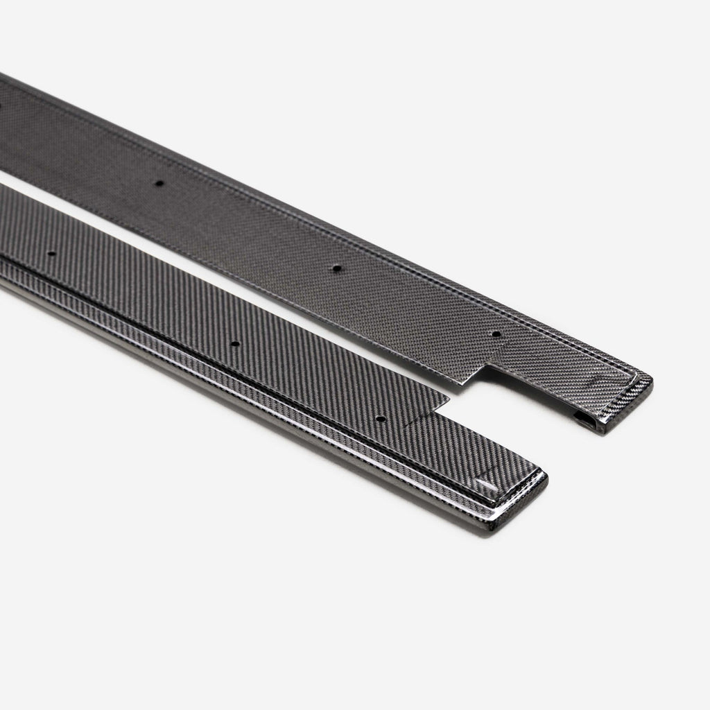 Seibon MB-Style Carbon Fiber Side Skirts | 2023+ Toyota GR Corolla (SS23TYGRCOR-MB)