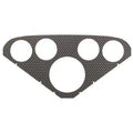 Autometer Optional Faceplate For #2208 Silver Carbon LOOK | Universal (2124)