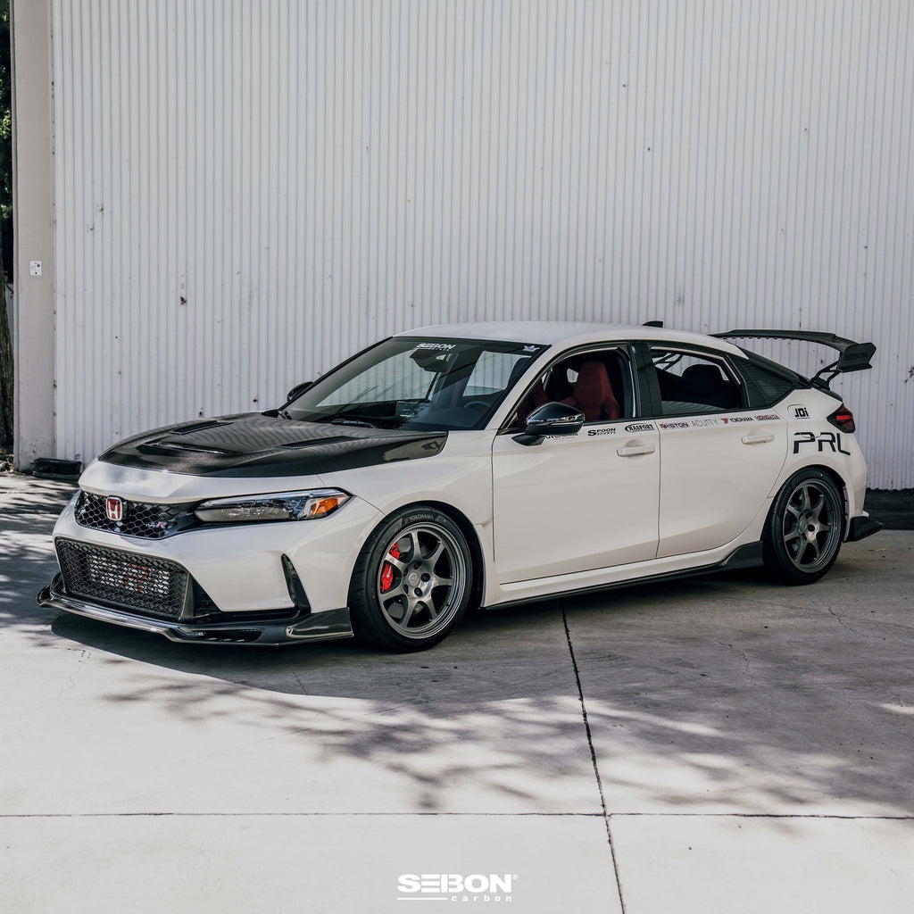 Seibon GT-Style Double Sided Carbon Fiber Hood | 2023+ Honda Civic Type R (HD23HDCVR-GT-DS)