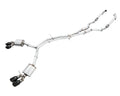 AWE Touring Edition Exhaust for Audi B9 S5 Coupe - Diamond Black 102mm Tips (3015-43092)