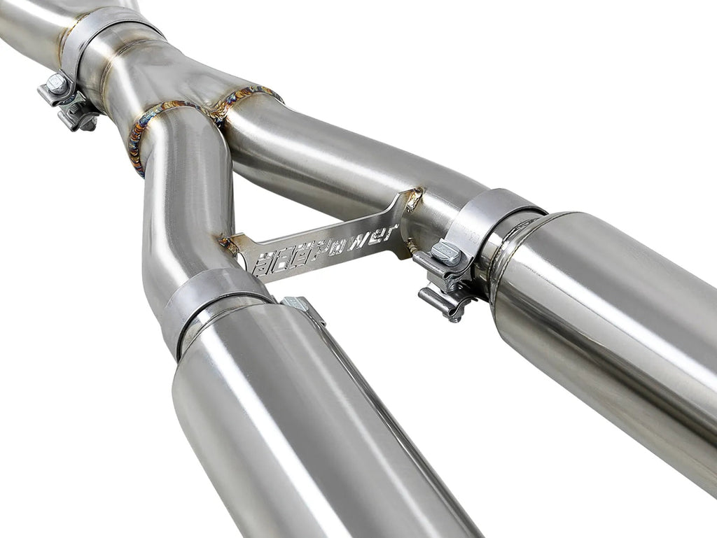 aFe Takeda 2.5" Stainless Steel Cat-Back Exhaust System | 2016-2024 Infiniti Q50 3.0L (49-36132)