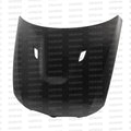 Seibon BM-Style Carbon Fiber Hood | 2009-2011 BMW 3 Series 4dr (HD0910BMWE90-BM)