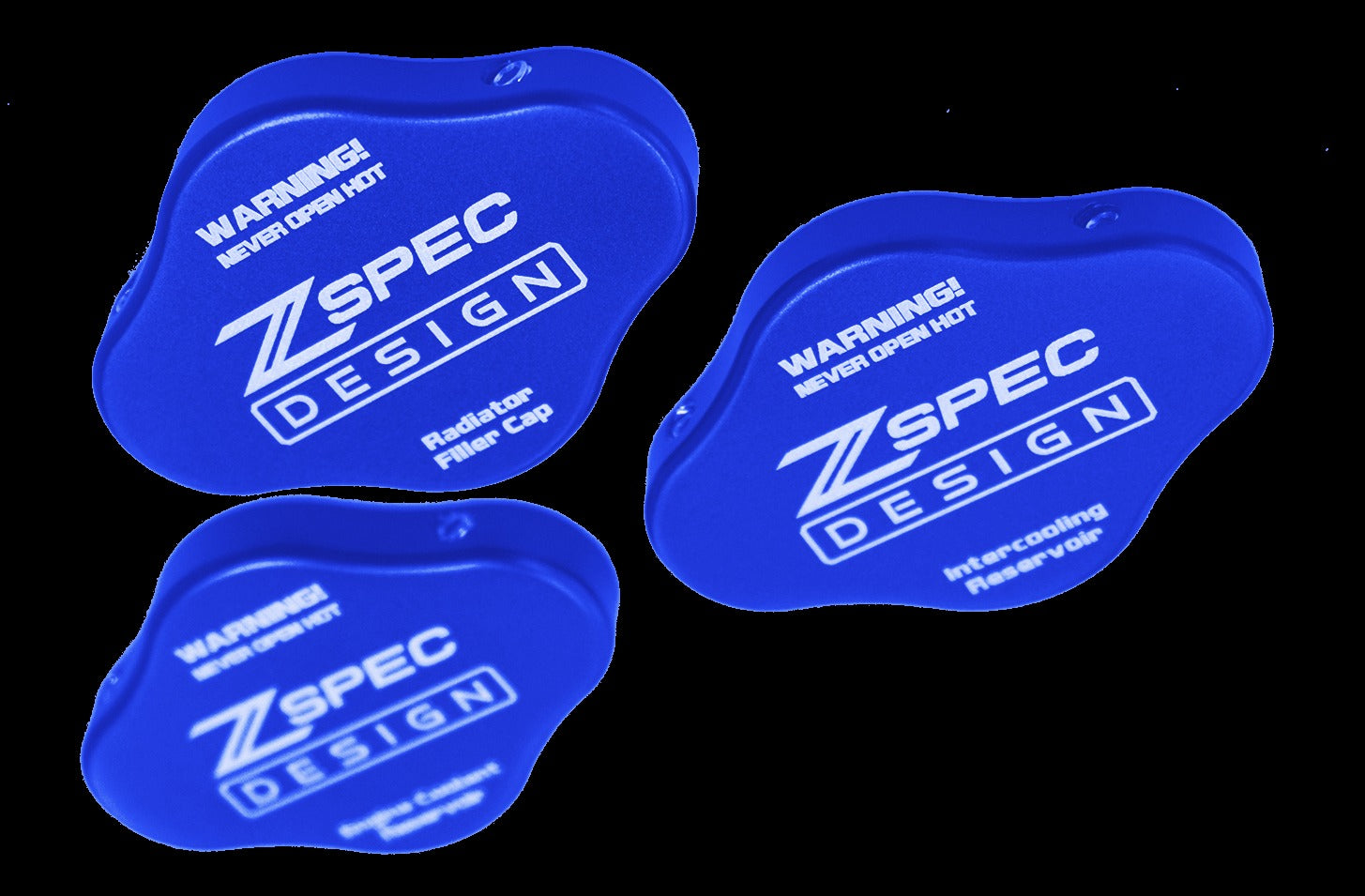 ZSPEC Billet Fluid Reservoir Cap Covers Set | 2023+ Nissan Z (00843612186911)