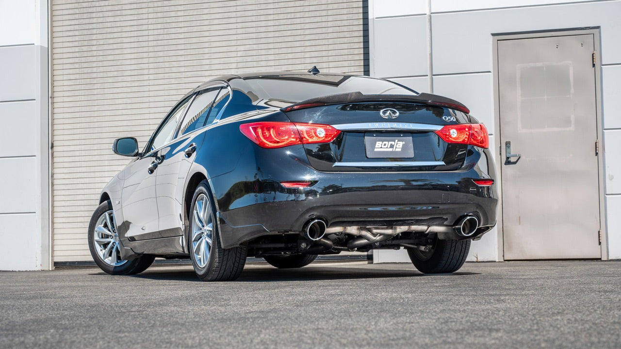 Borla ATAK Cat Back | 2016-2024 Infiniti Q50 3.0T RWD (140978)