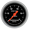 Autometer 2-1/16" ANALOG 8:1-18:1 AFR Air/Fuel Ratio-Wideband Gauge SPORT-COMP | Universal (3370)