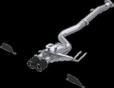 MBRP Stainless Steel 3" Cat-Back - Dual Center Exit | 2023+ Toyota Corolla GR (S4303)