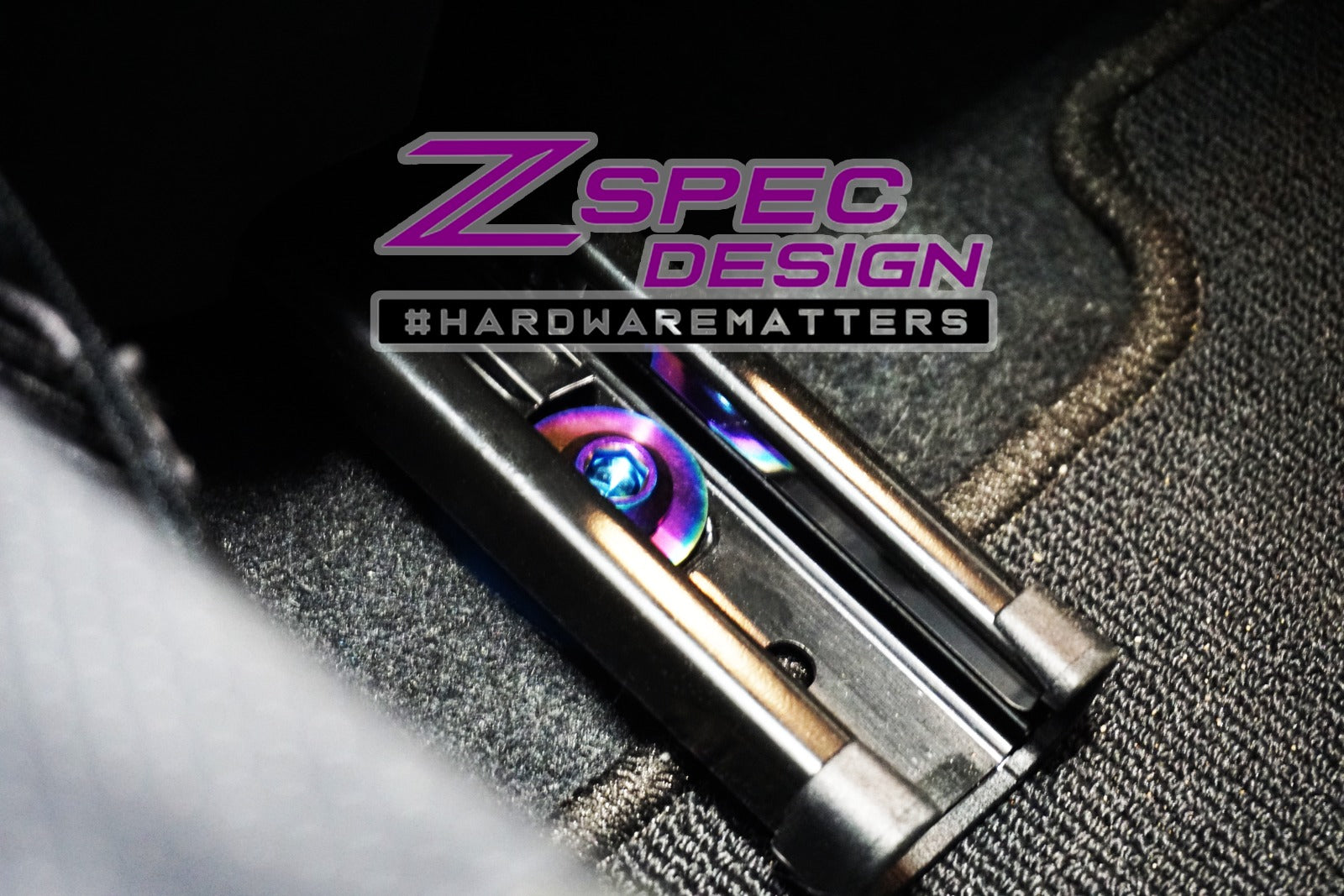 ZSPEC Front Seats Titanium Fastener Kit | 2022+ Toyota GR86/Subaru BRZ (00843612124210)