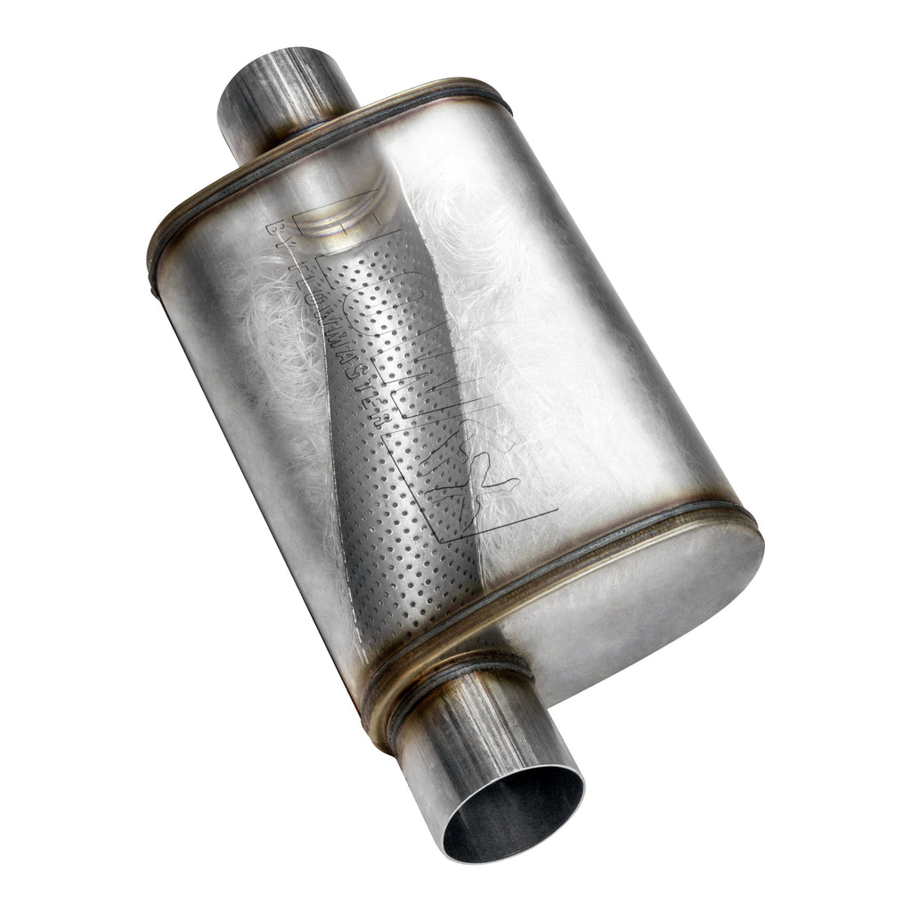 Flowmaster FlowFX Muffler - 2.25" Offset Inlet / Center Outlet - 20x4x9" Size (71225)