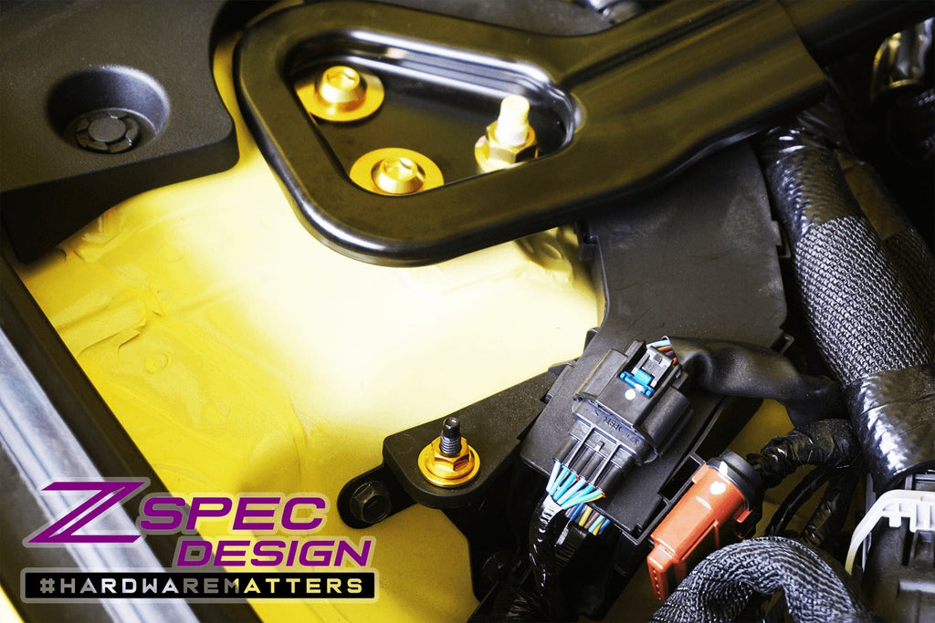ZSPEC "Stage 1" Dress Up Bolts® Titanium/Billet Hardware Kit | 2023+ Nissan Z 3.0TT (00843612107602)